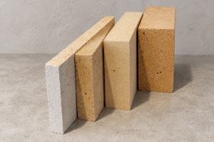 Samott tégla 25x12,4x2 cm
